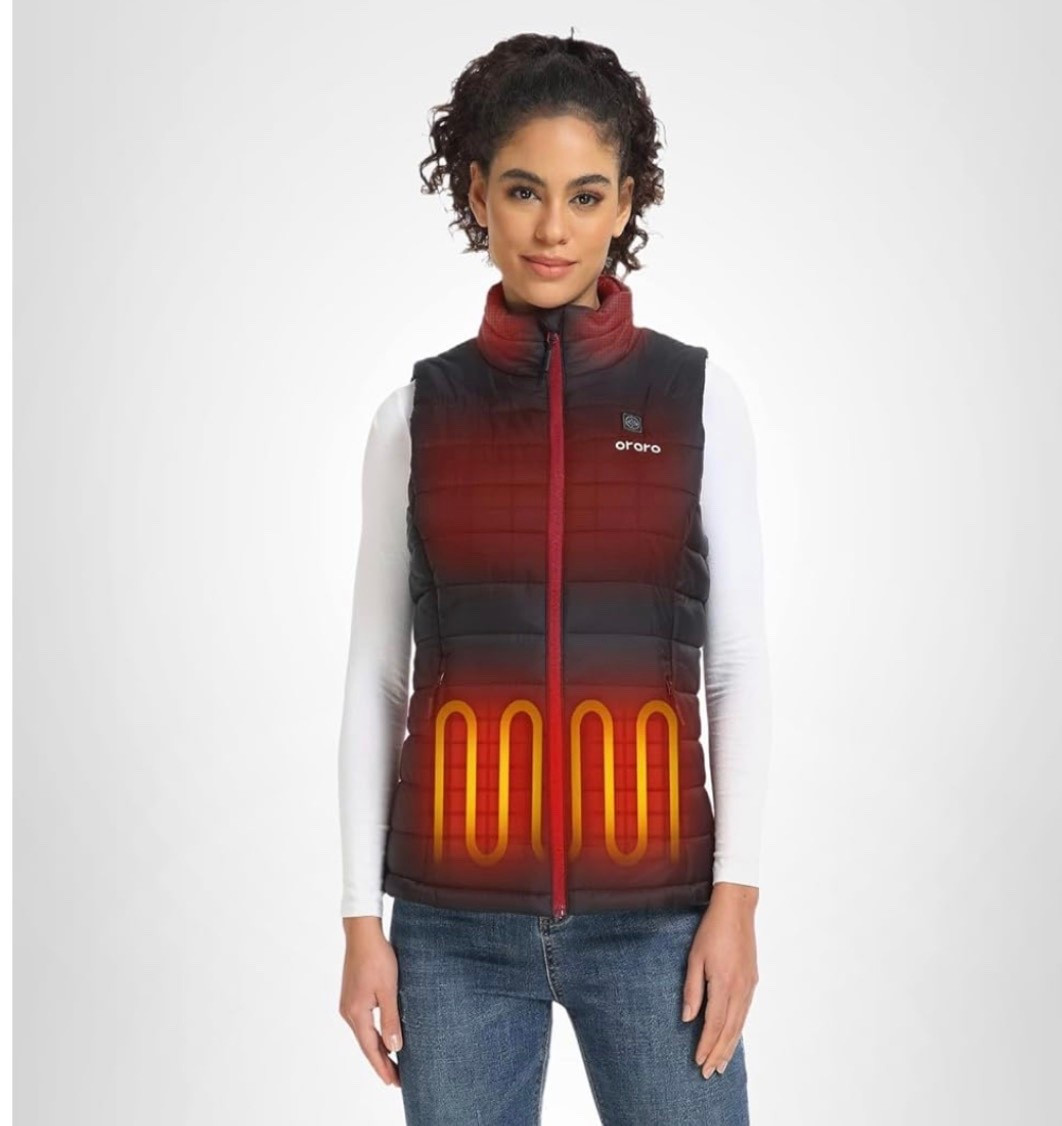 Heated vest to stay warm all winter 

#LTKSeasonal #LTKActive #LTKOver40
