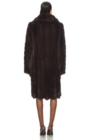 NBD x Emma Leger Nadia Coat in Chocolate Brown from Revolve.com | Revolve Clothing (Global)