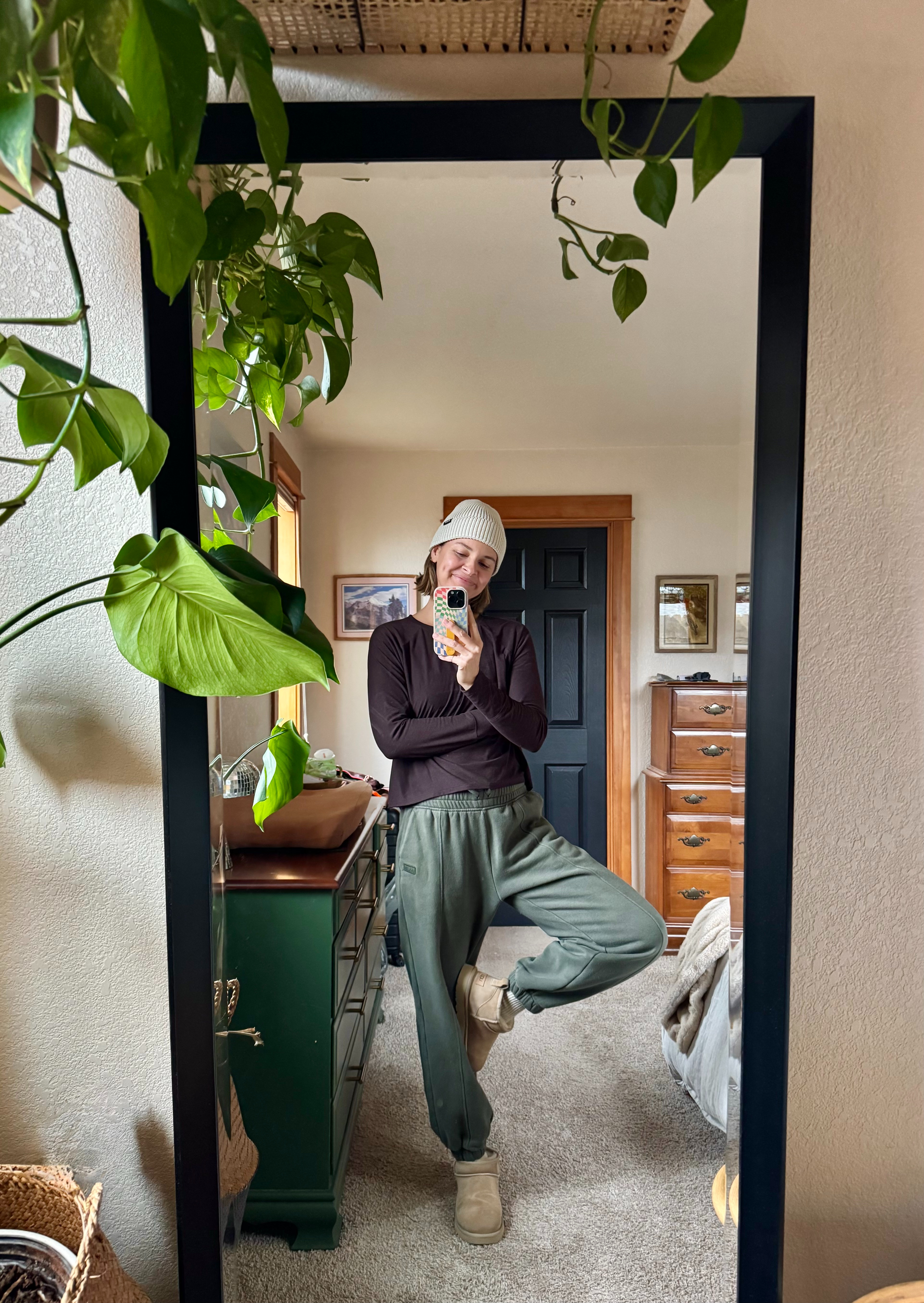 The ultimate cozy sweatpants paired with my favorite long sleeve and beanie from Prana!  

 #LTKgrwm #LTKootd #LTKActive