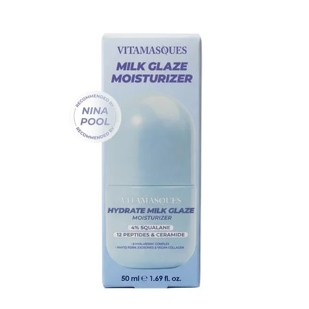 Vitamasques Hydrate Milk Glaze Moisturizer 1.69 fl oz | Walmart (US)