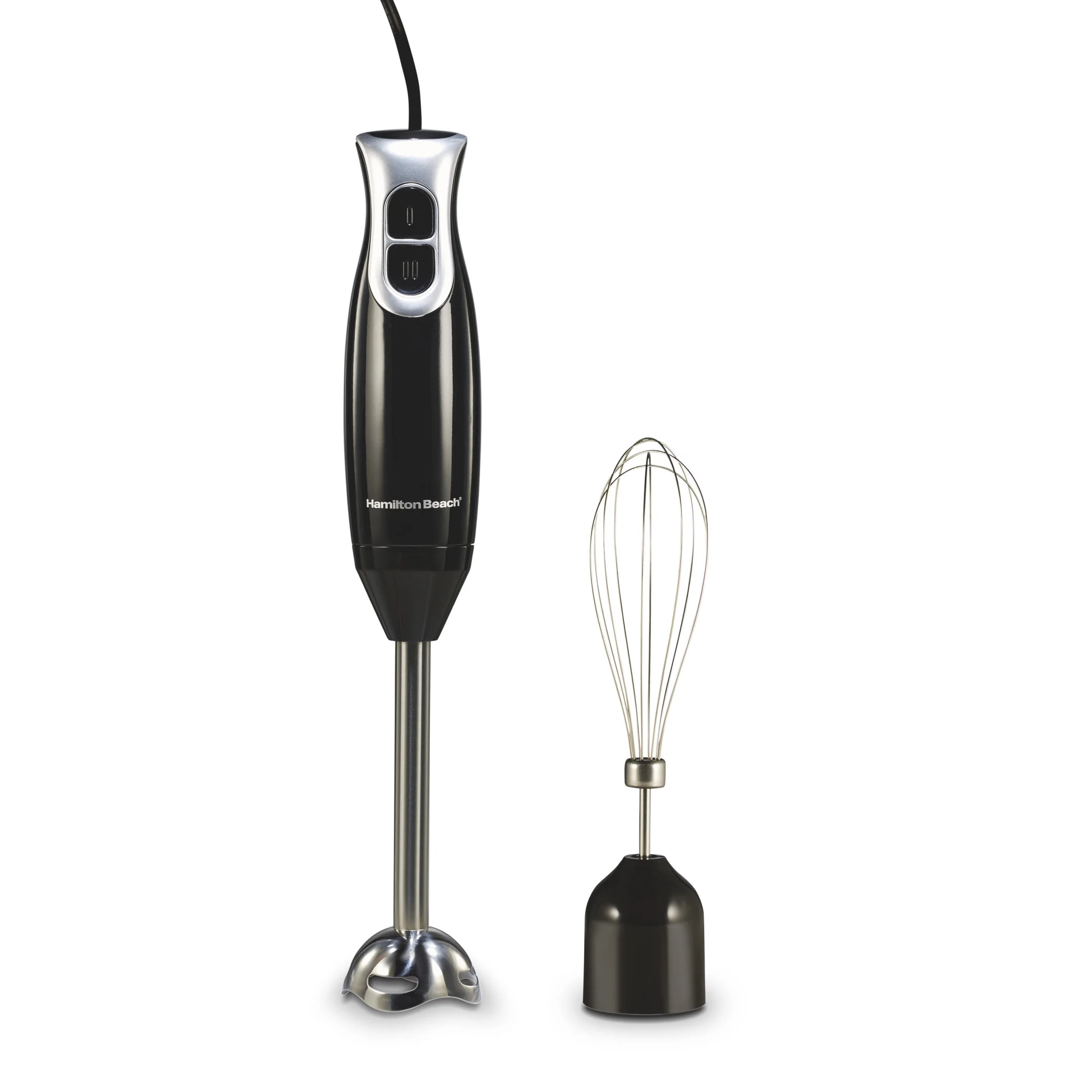 Hamilton Beach 2-Speed Immersion Hand Blender for Kitchen with Blending Wand & Whisk, Black | Walmart (US)