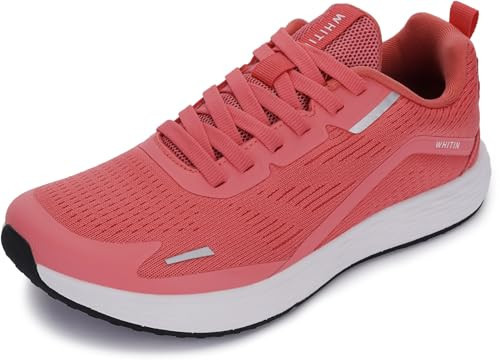 WHITIN Women's Wide Toe Box Zero Drop Road Running Shoes Walking Sneaker Size 11 Comfortable Lightweight Tennis Gym Width Footwear 42 Pink | Amazon (US)