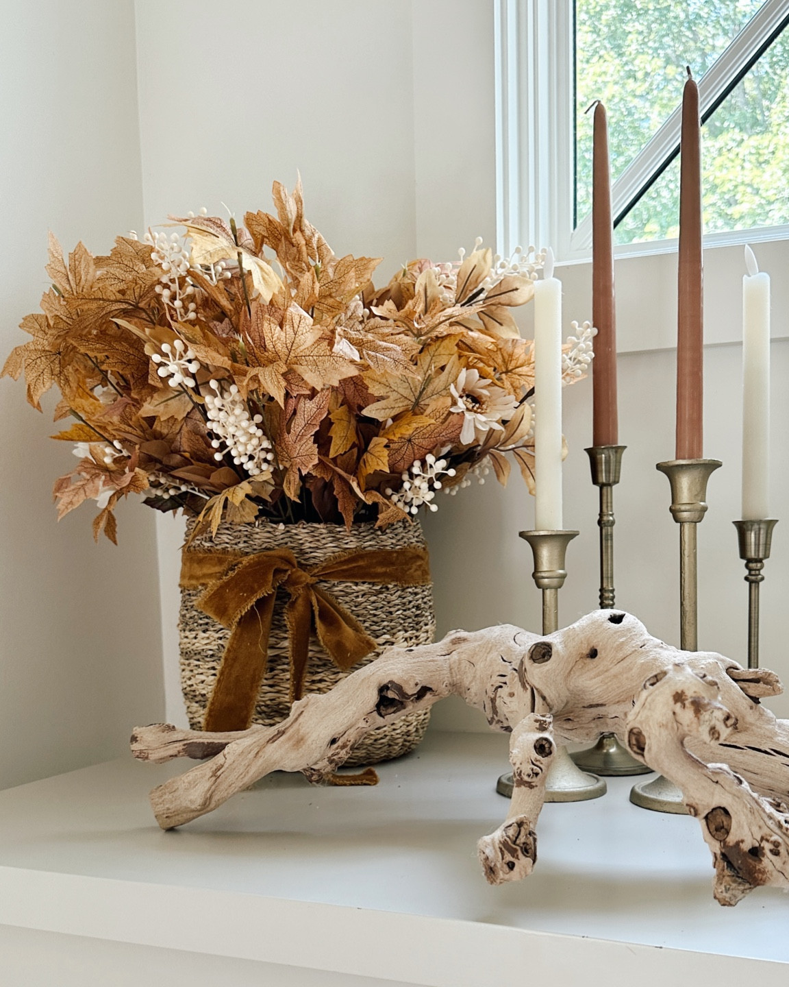 Fall basket idea 
Easy fall decor idea 


#LTKhome #LTKFind #LTKSeasonal