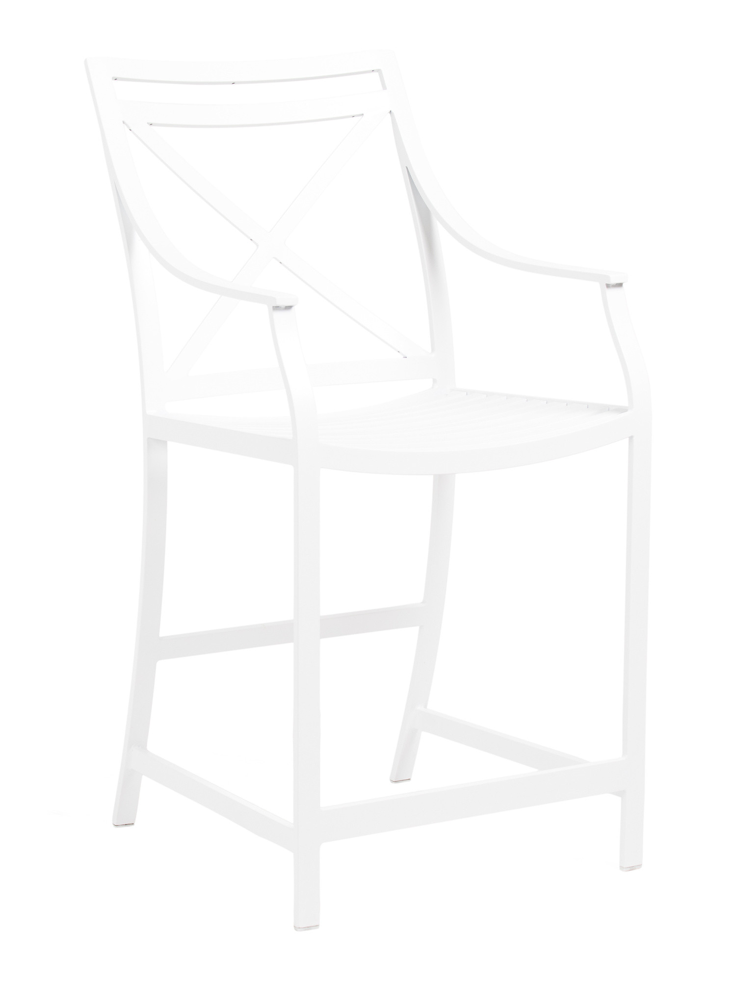 22x43.75 Outdoor Monaco Aluminum Counter Stool | Home | Marshalls | Marshalls