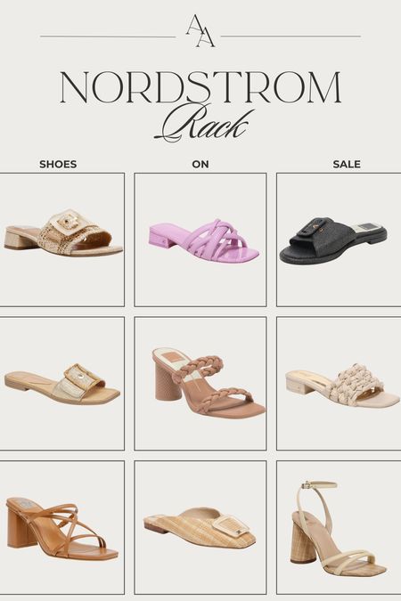 Nordstrom Rack // shoes on sale // spring sandals // spring heels // neutral shoes 

#LTKstyletip #LTKsalealert #LTKshoecrush