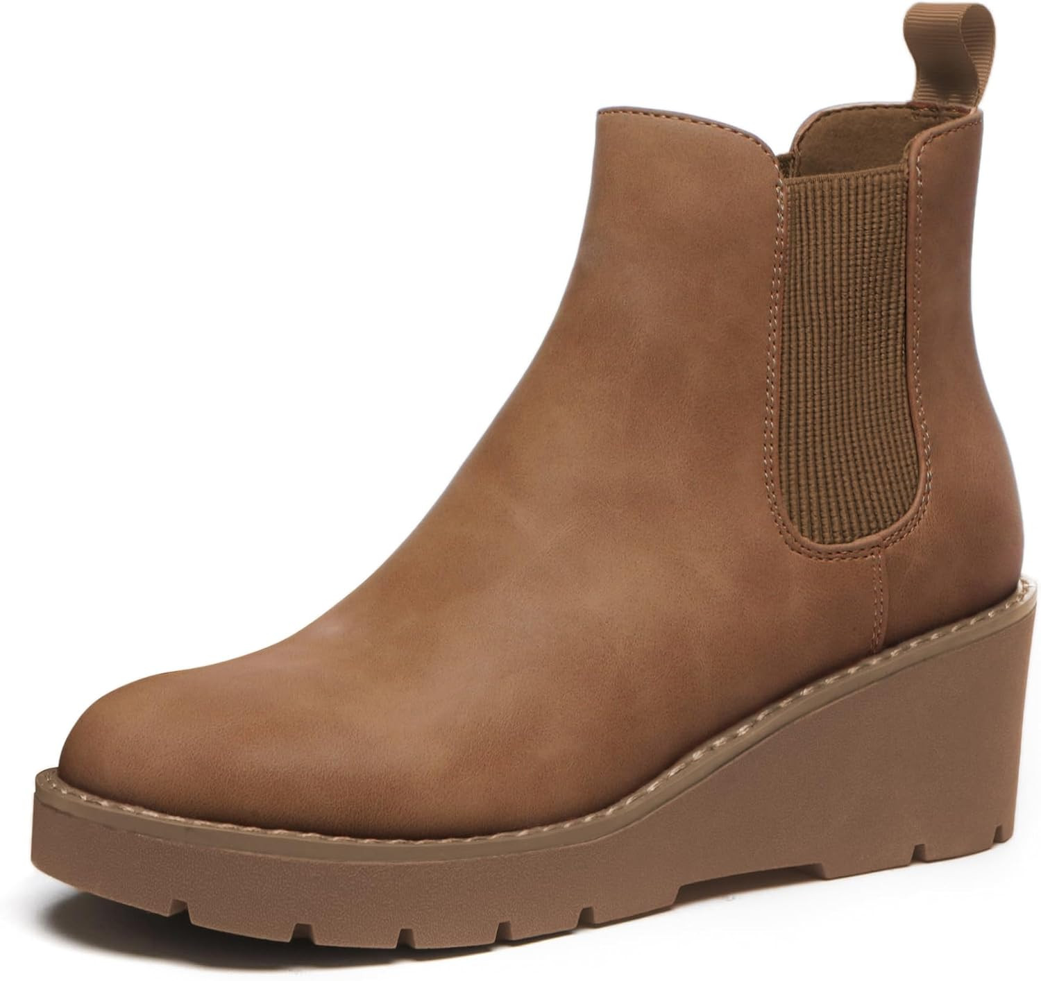 Women's Platform Wedge Chelsea Ankle Boots | Amazon (US)