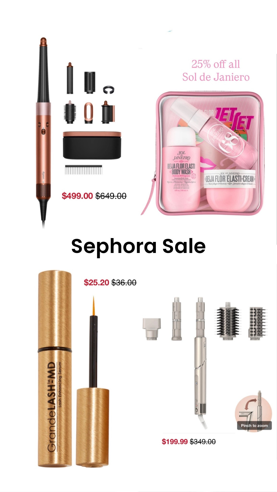 Sephora slae, beauty sale, dyson airwrap, shark flex

#LTKSaleAlert #LTKCyberWeek #LTKFindsUnder100