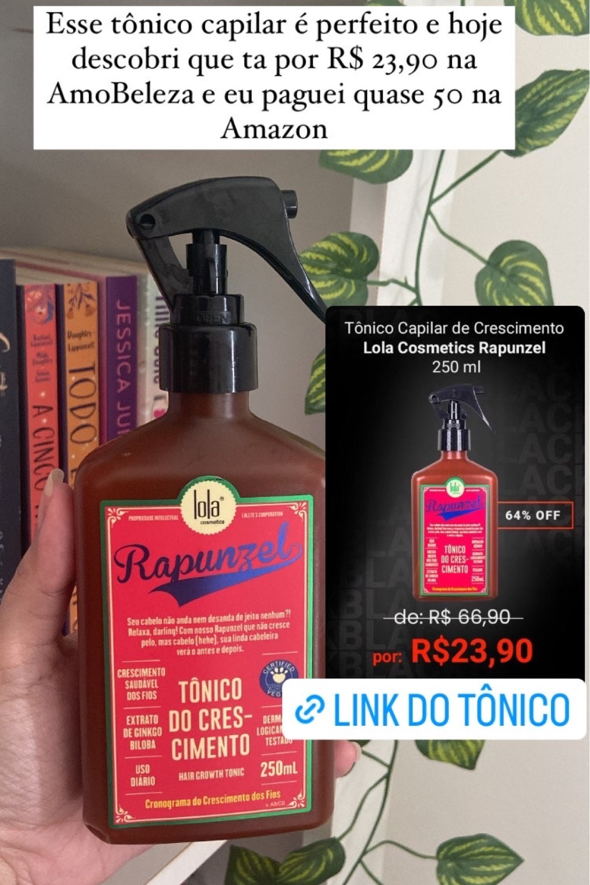 Começou a Black Friday na amo beleza, esse tônico é maravilhoso e está custando R$23,90 🥰

#LTKbrasil #LTKbeauty #LTKsalealert