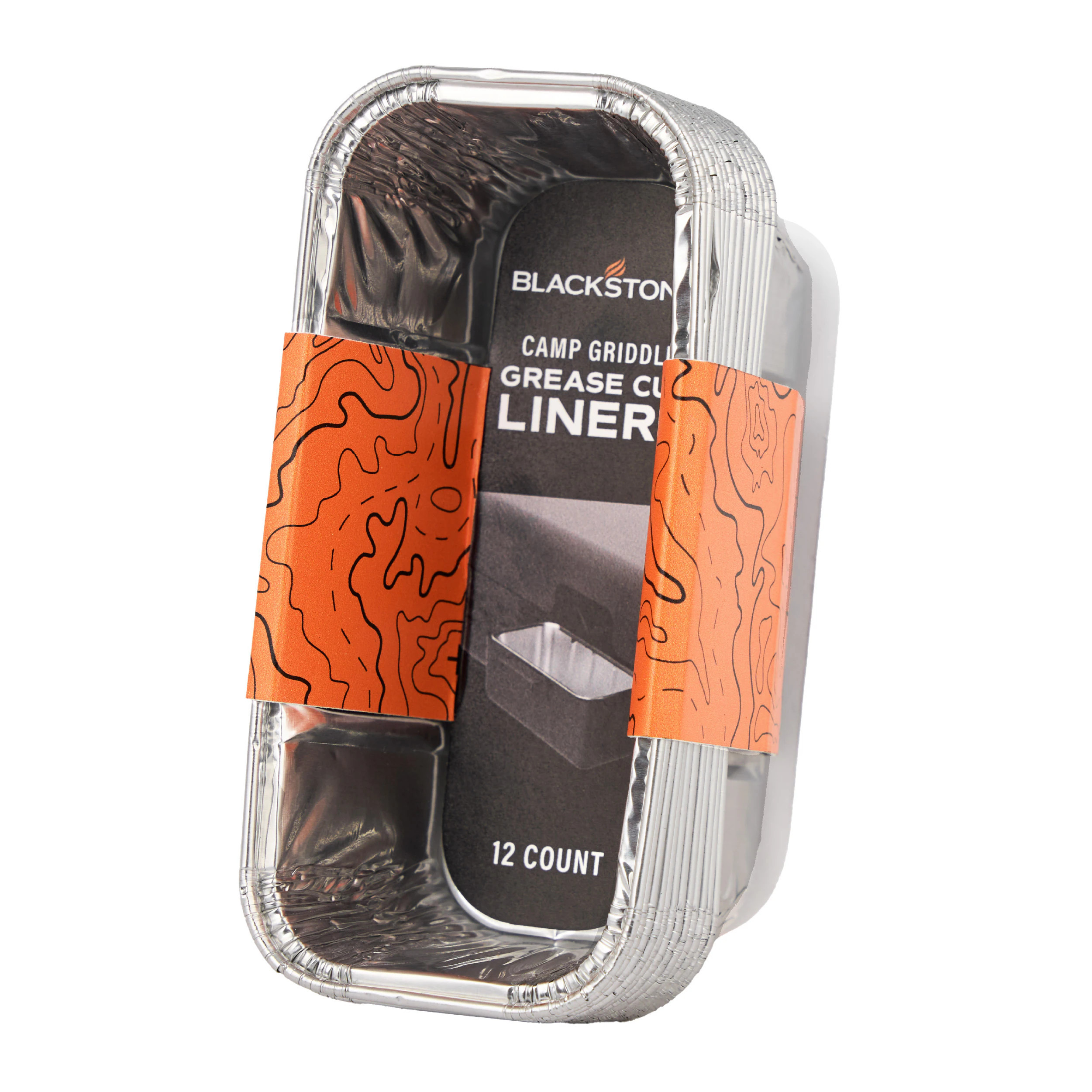 Blackstone Camping Griddle Grease Cup Liners 12 -Pack 2.25-in x 5-in W Disposable Aluminum Grill Drip cup | 6121 | Lowe's