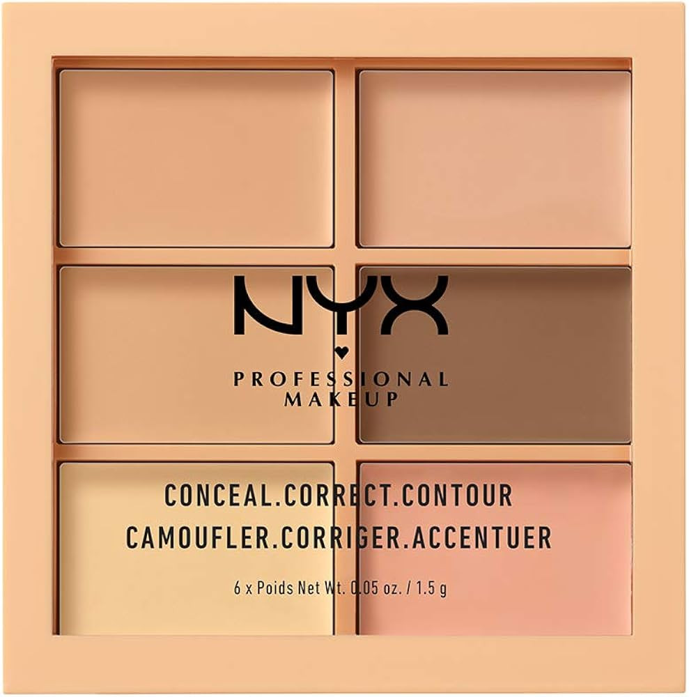 NYX PROFESSIONAL MAKEUP Conceal Correct Contour Palette - Light | Amazon (US)