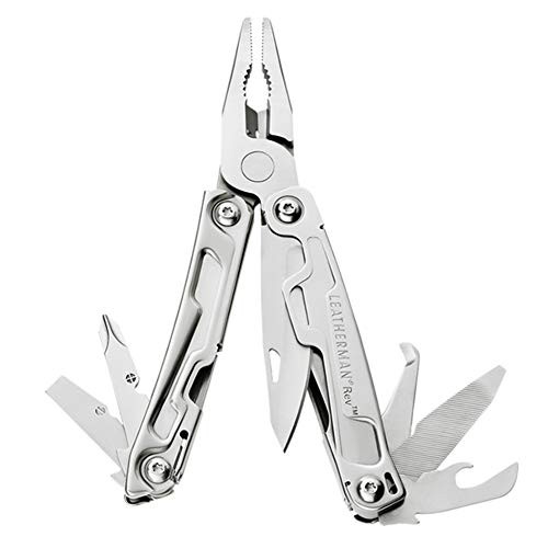 LEATHERMAN, Rev Pocket Size Multitool with Package Opener and Screwdrivers, Stainless Steel | Amazon (US)