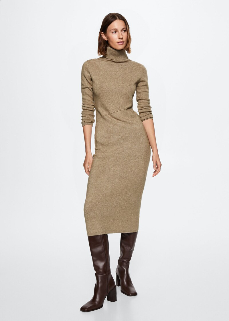 Search: Knitted turtleneck dress (23) | Mango United Kingdom | MANGO (UK)