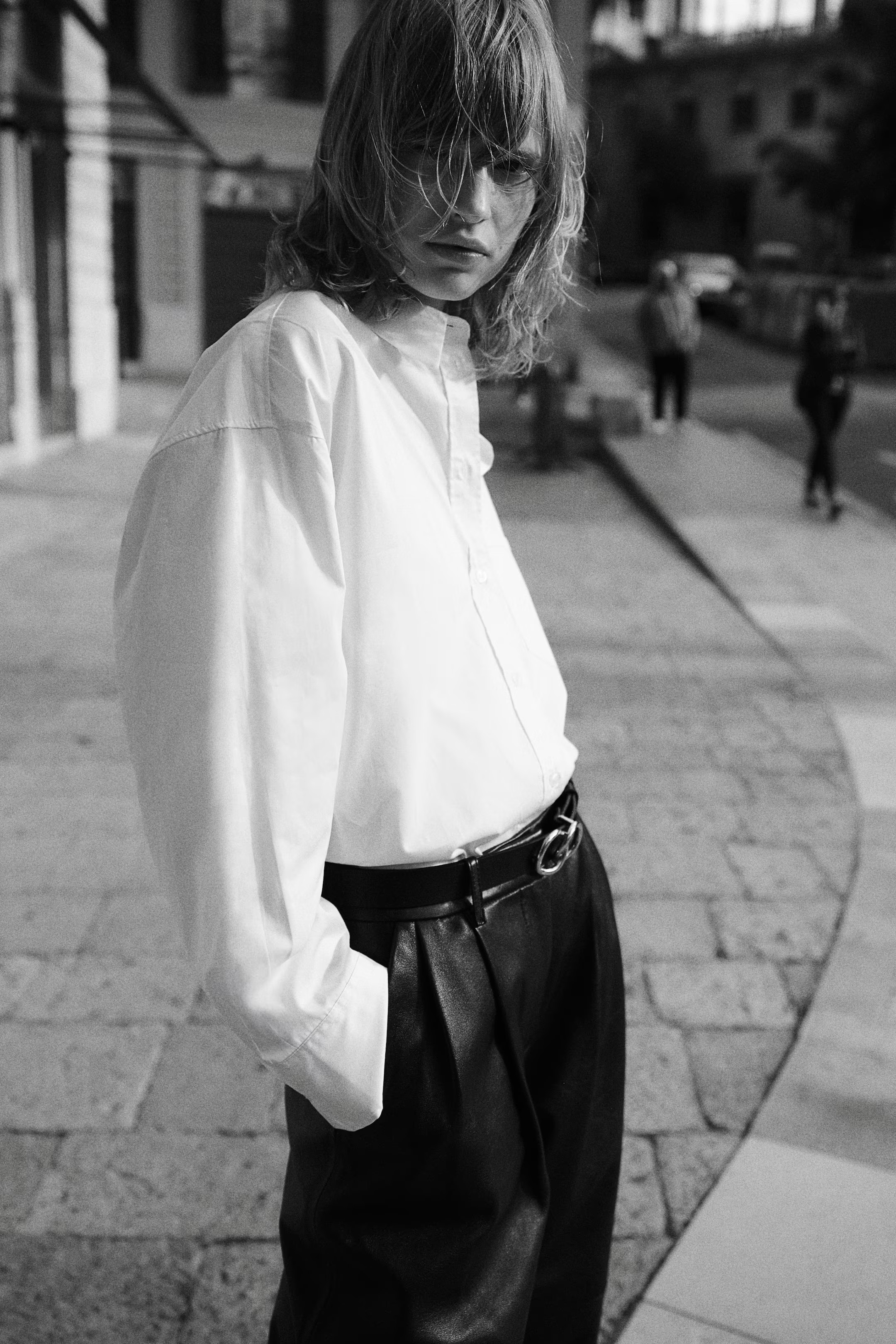 Loose-fit cotton shirt | H&M (US + CA)