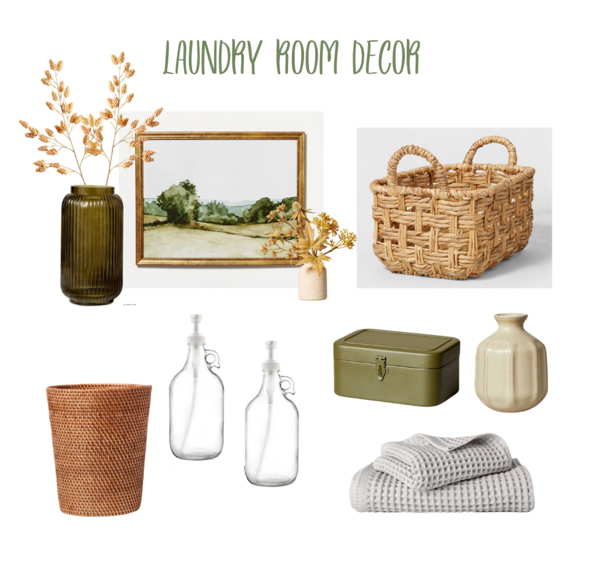 Taking on the laundry room! I had the idea of using the green storage box for the dryer sheets and they fit perfectly! 

#LTKhome