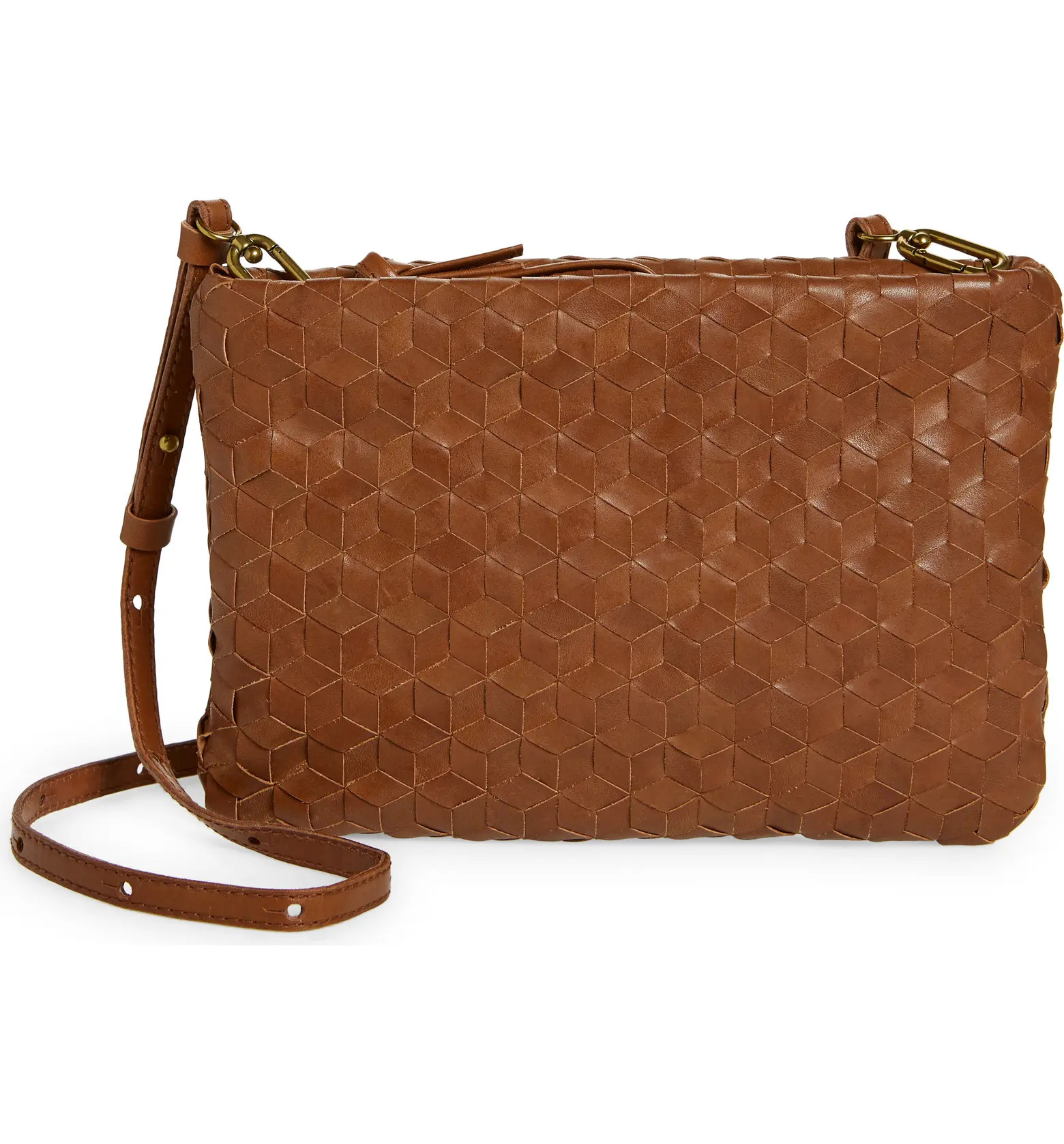 Puffy Woven Crossbody Bag | Nordstrom