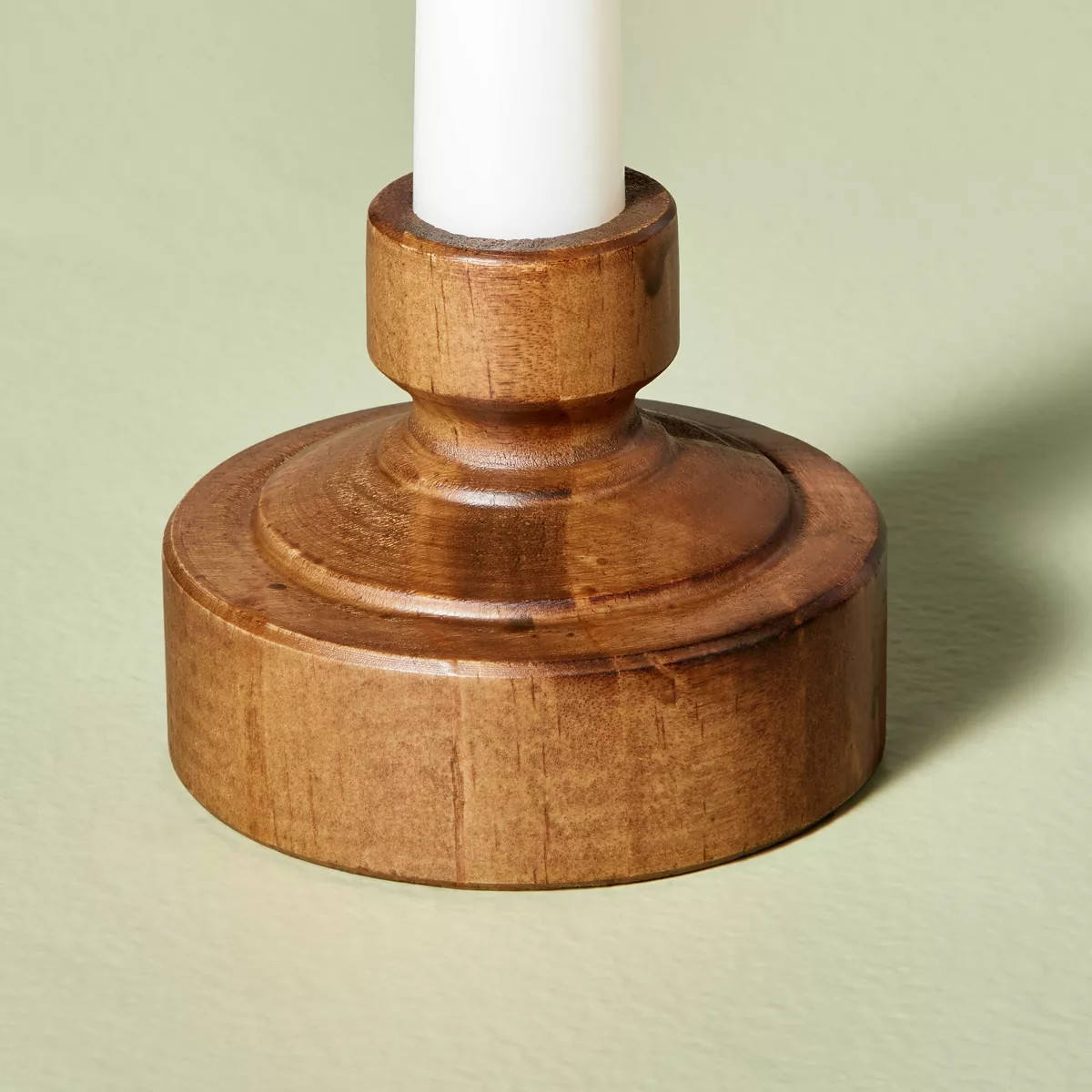 Flameless Christmas Window Candle with Timer Wood - Hearth & Hand™ with Magnolia | Target