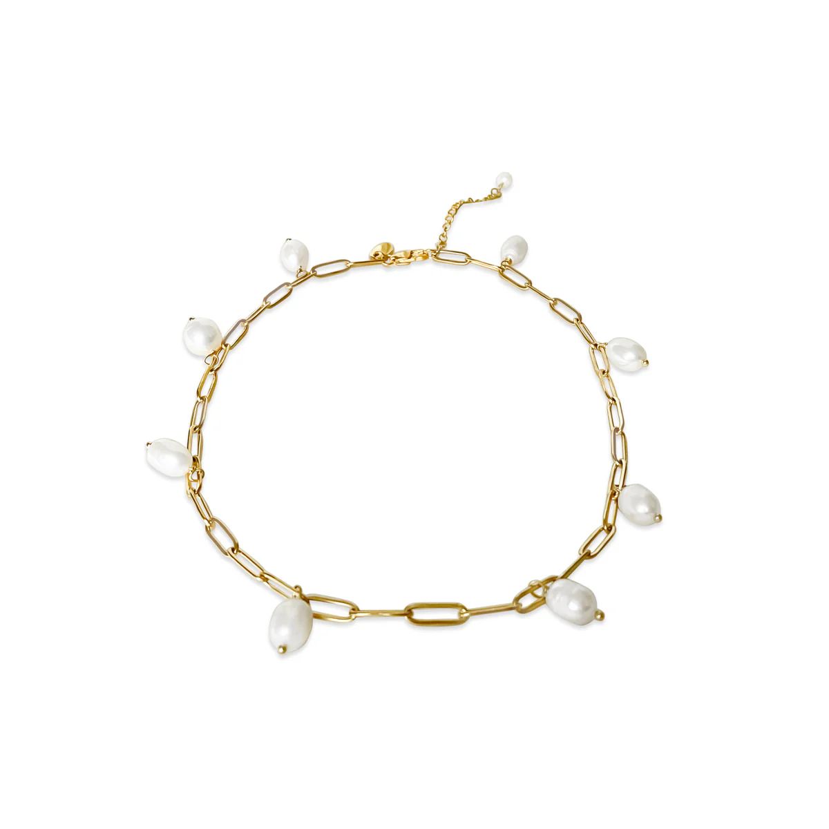 Freshwater Pearl Drop Necklace | Anisa Sojka