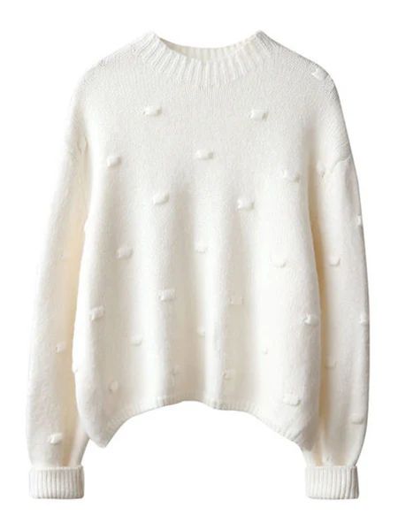 'Ayna' Pom Pom Knit Sweater (5 Colors) | Goodnight Macaroon