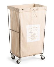 Tapered Hamper With Wheels | Marshalls