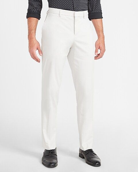 Slim Performance Stretch Easy Care Cotton Dress Pant | Express
