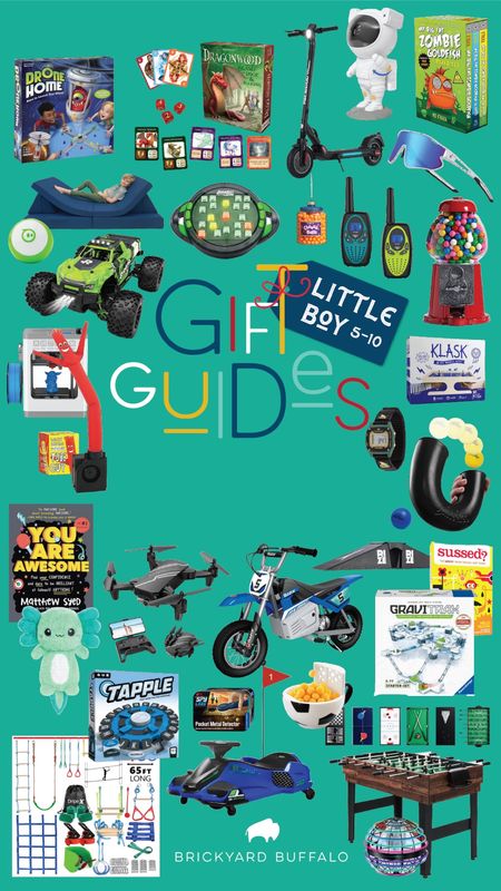 Looking for the perfect gifts for those energetic little boys in your family? Our holiday gift guide is packed with fun and imaginative presents that'll make their holiday season unforgettable.
#HolidayGifts #GiftsForYoungBoys #BoysGiftGuide

#LTKGiftGuide #LTKkids #LTKHoliday