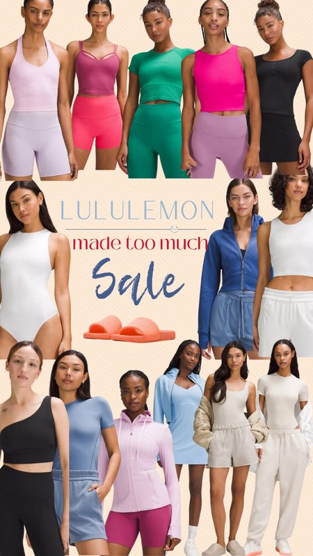 Lululemon: Made too much sale! 💫







Lululemon, Fitness, Fitness Finds, Active, Activewear, Sale

#LTKSummerSales #LTKFitness #LTKSaleAlert