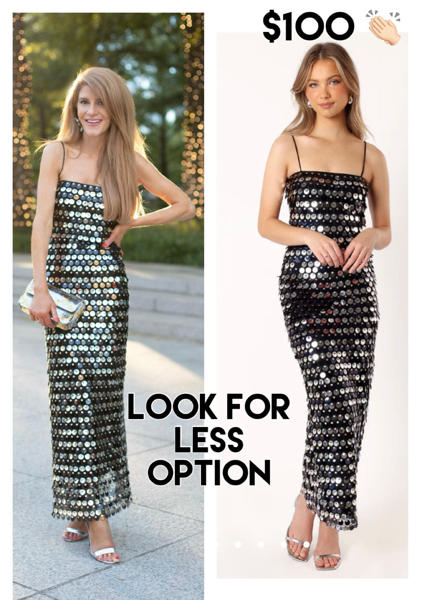 Similar sequin midi dress option for the one I wore at LTKCon! Such a good price! 

#LTKwedding #LTKHoliday #LTKfindsunder100