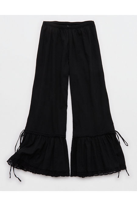 Aerie Cabana Bloomer Pant Women's True Black M | Aerie