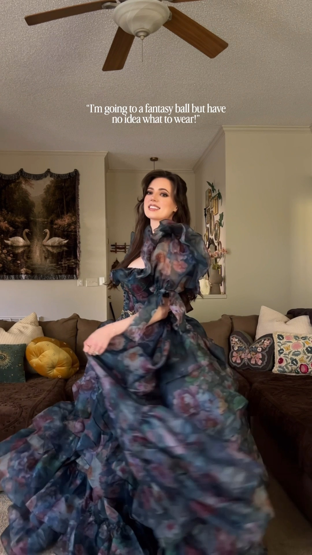 What id wear to a fantasy ball. Dress is from Fanciful Doll! 🖤✨🥀

#LTKSeasonal #LTKootd