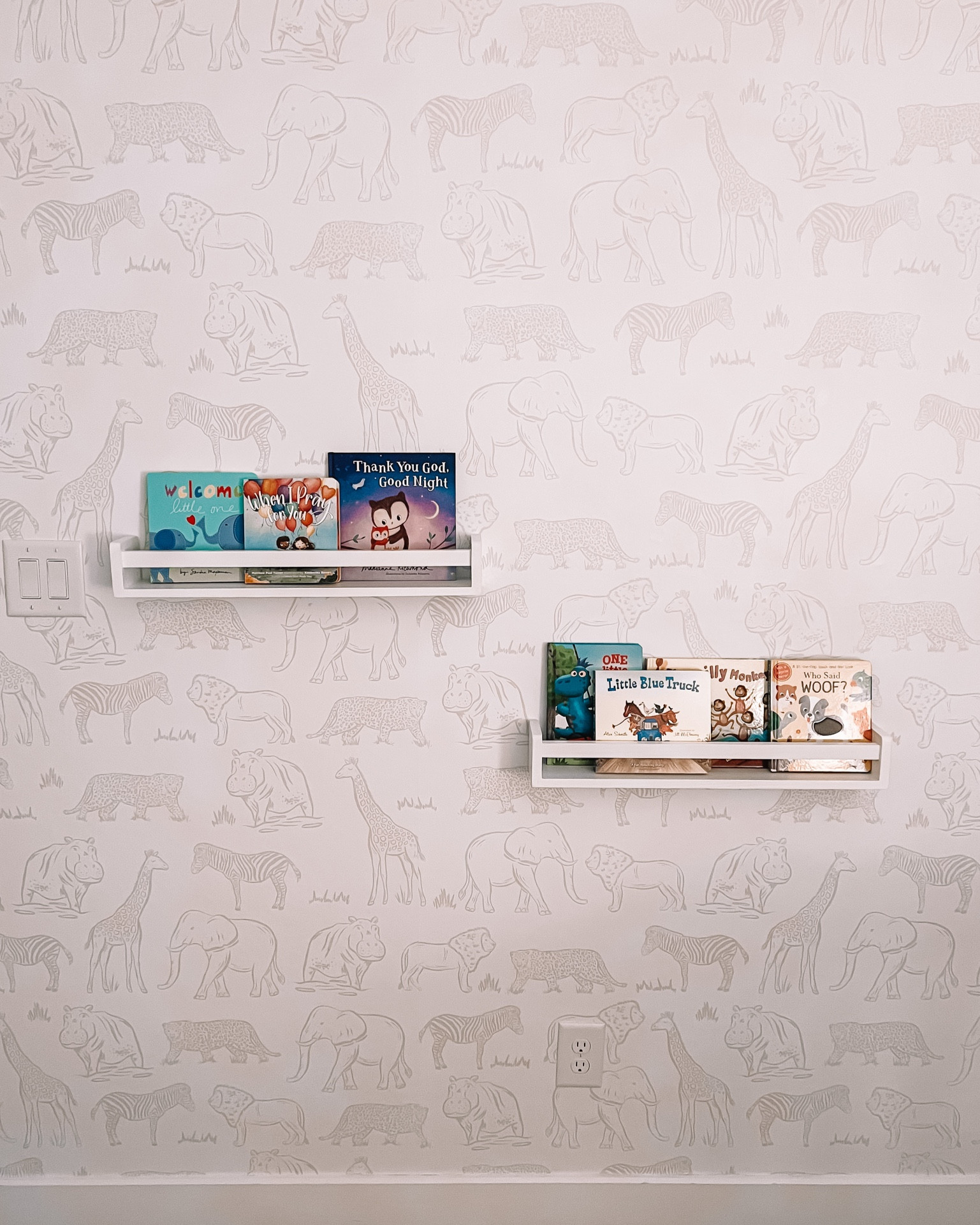 New floating bookshelves in the nursery! We got the white 24’ shelf

Baby nursery, kids room, baby bedroom, kids decor

#LTKkids #LTKbaby #LTKhome