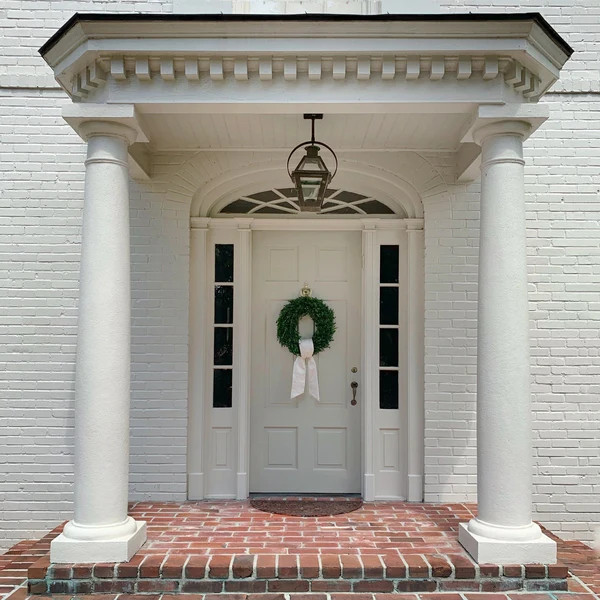 Round Boxwood Wreath | Fig and Dove