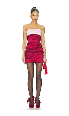 Lovers and Friends Renata Mini Dress in Pink & Wine from Revolve.com | Revolve Clothing (Global)