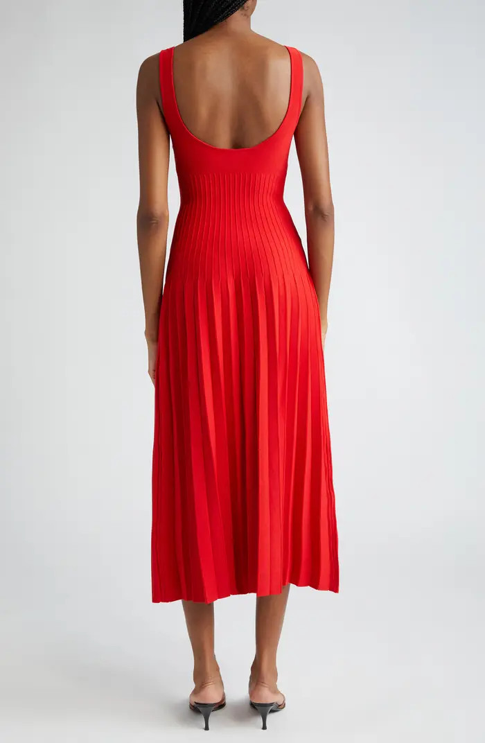 Ellison Pleat Effect Sweater Dress | Nordstrom