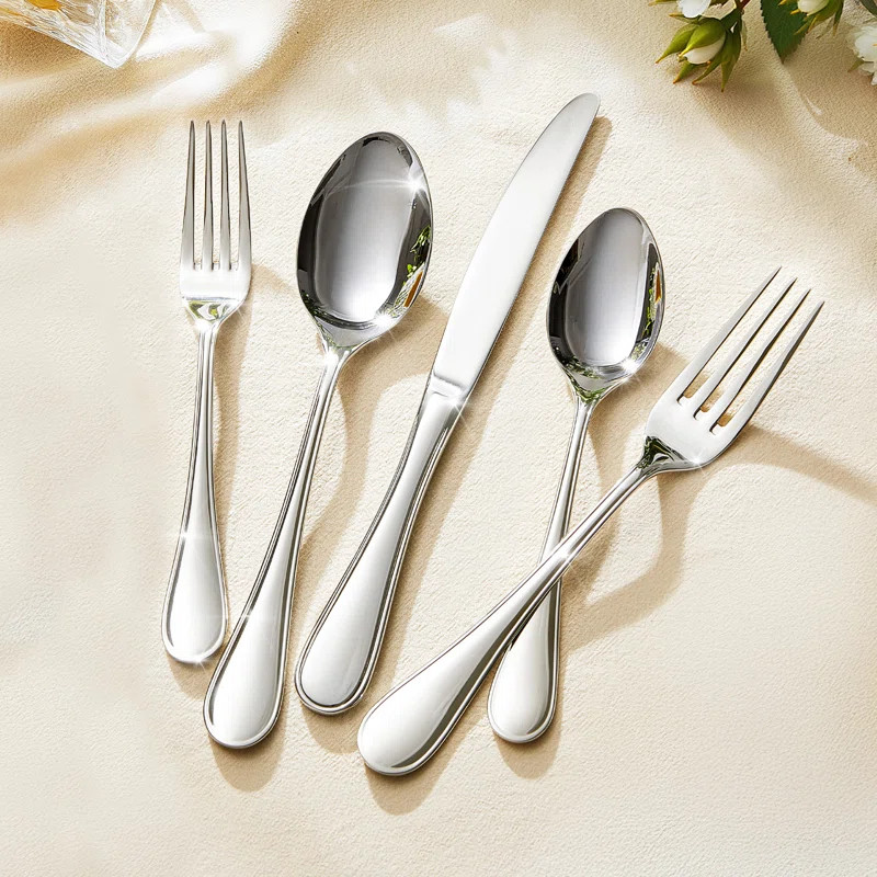 Flatware Set 18/10 Stainless Steel Silverware | Wayfair North America