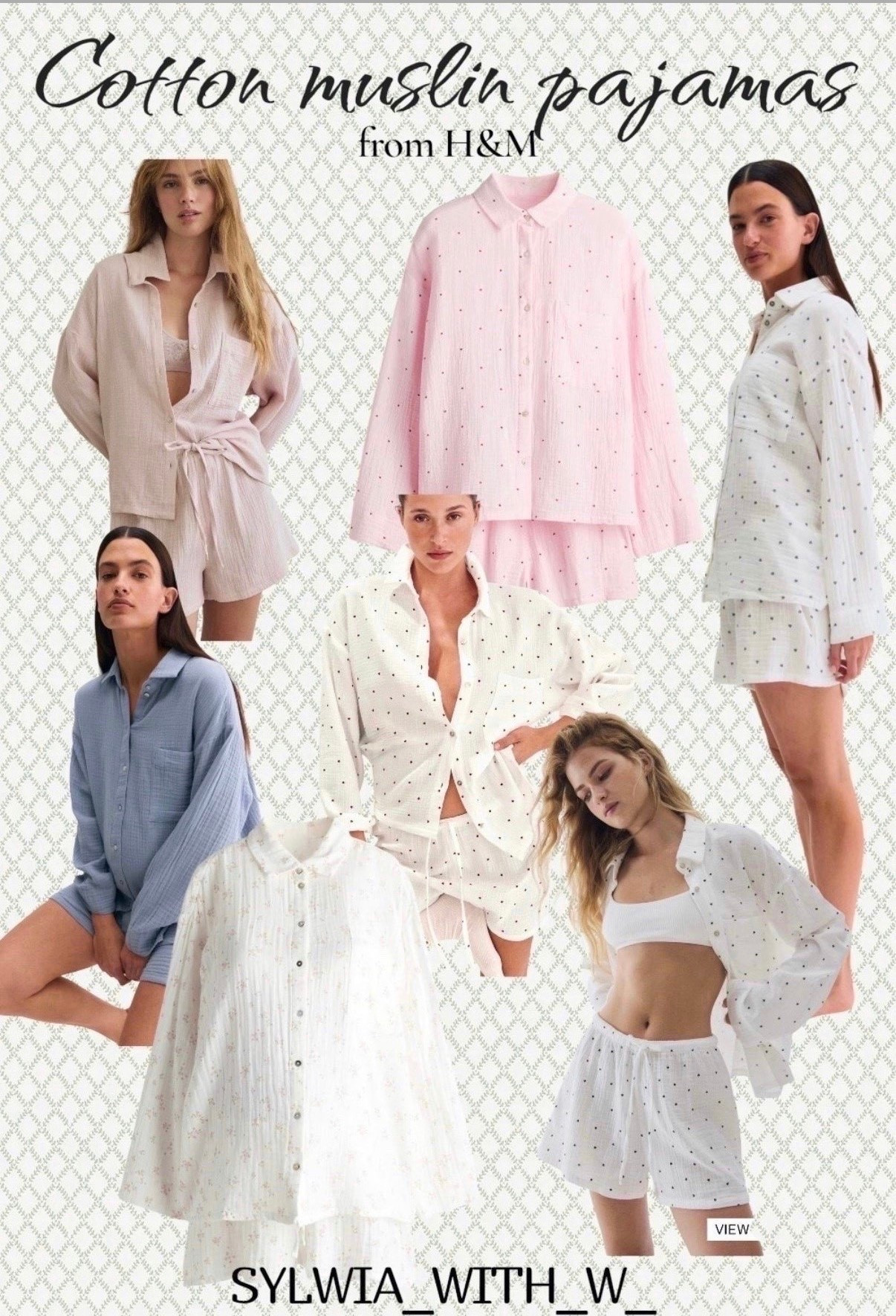 Finally back in stock! My fav muslin pajamas from #H&M @H&M is something that I wear everyday! They are so soft and wash well. Don’t shrink and keep length.  

#pajamaset #pjs #hm #muslinpajamas #pjset #matchingpjs #mamapjs #spring #shortpajamas #loungewearset #giftideasforher #springpajamas #Itkgiftguide #Itkmomstyle
#LTKGiftGuide #mothersdaygift

#LTKmomlife