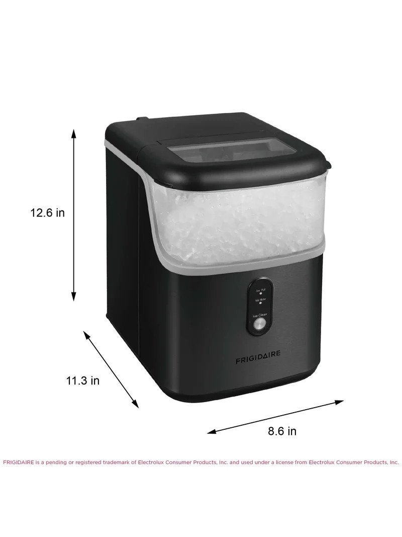 Frigidaire 33 lbs. Countertop Nugget Ice Maker, Self-Cleaning Ice Machine with Touch Controls, Bl... | Walmart (US)