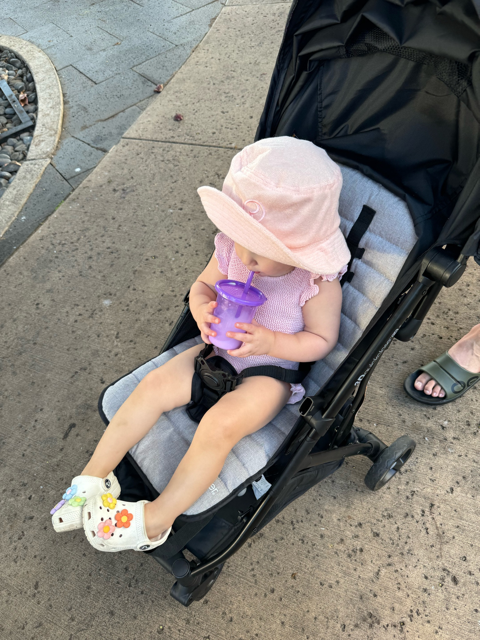 The most amazing travel stroller! One hand close, super sturdy and comes with a small basket for storage underneath, a phone and cup holder! 

#LTKfindsunder100 #LTKbaby #LTKtravel