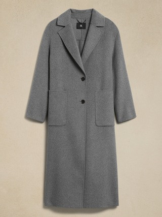 Amina Double-Faced Top Coat | Banana Republic (US)