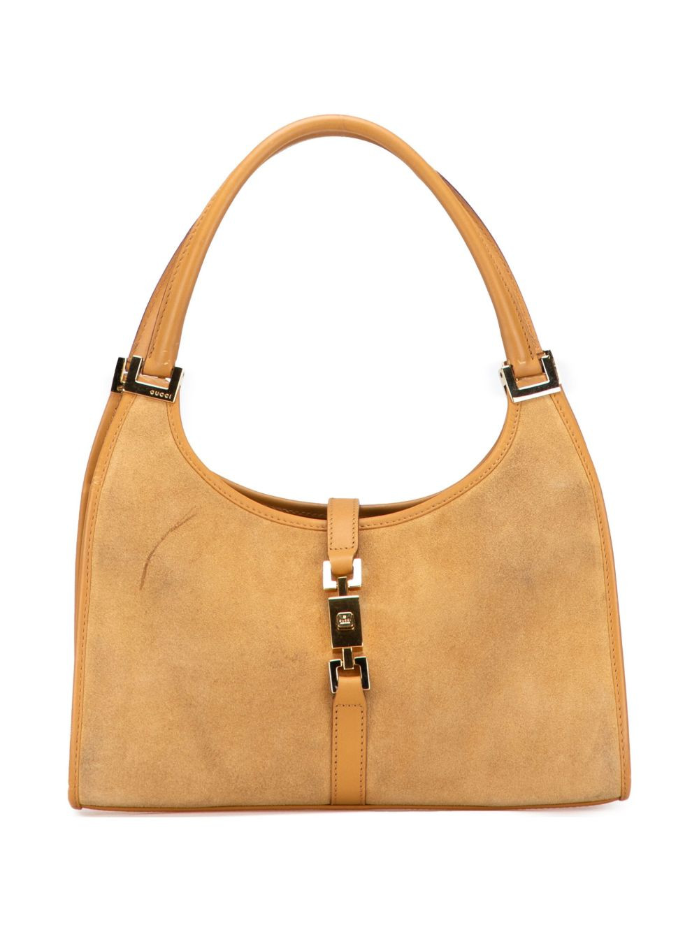Gucci Pre-Owned 2000-2015 Suede Jackie Bardot handbag - Brown | Farfetch Global