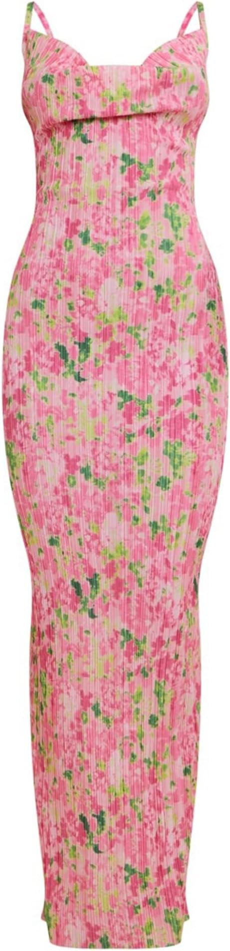 LASPIA Cowl Neck Dress Sexy Strap Shoulder Pleated Maxi Dresses Summer Wedding Guest Dresses for ... | Amazon (US)