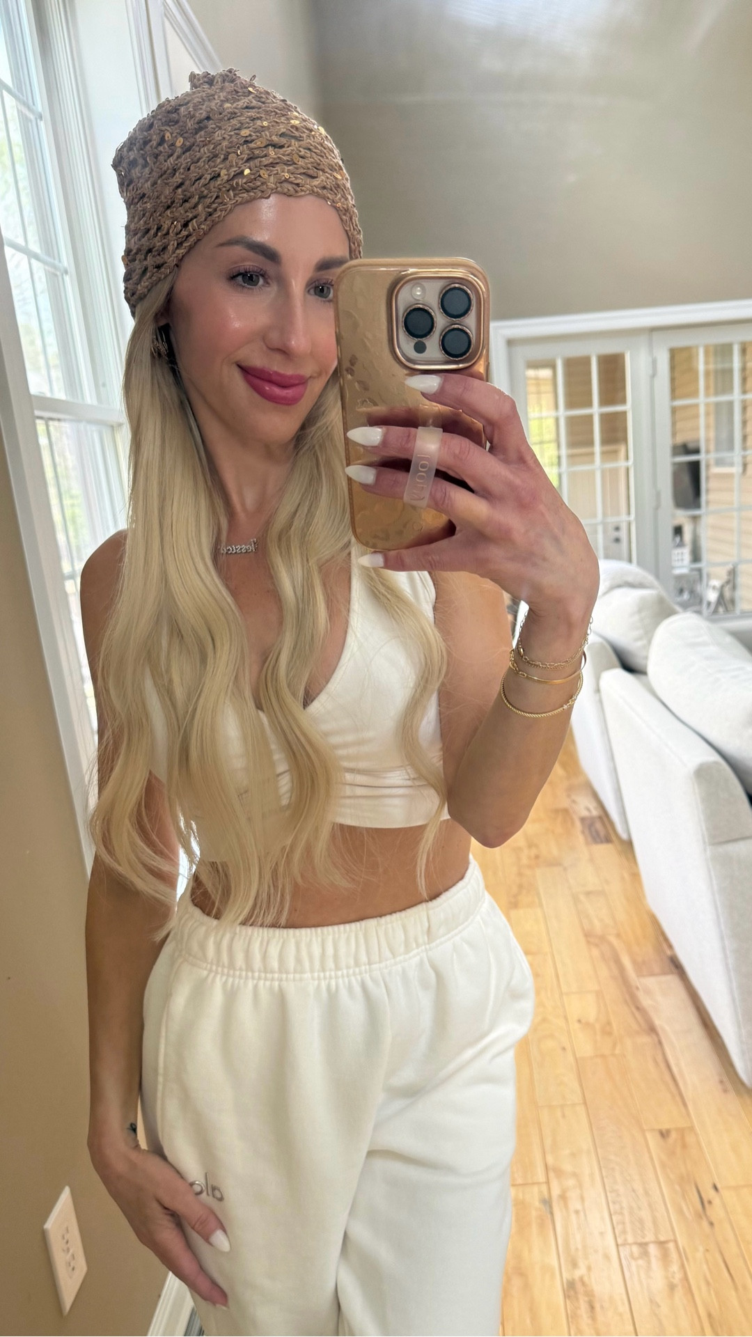 This sparkly crochet hat is a fun accessory to add to any outfit ✨ I think I love it 😍

#LTKSeasonal #LTKActive #LTKOver40