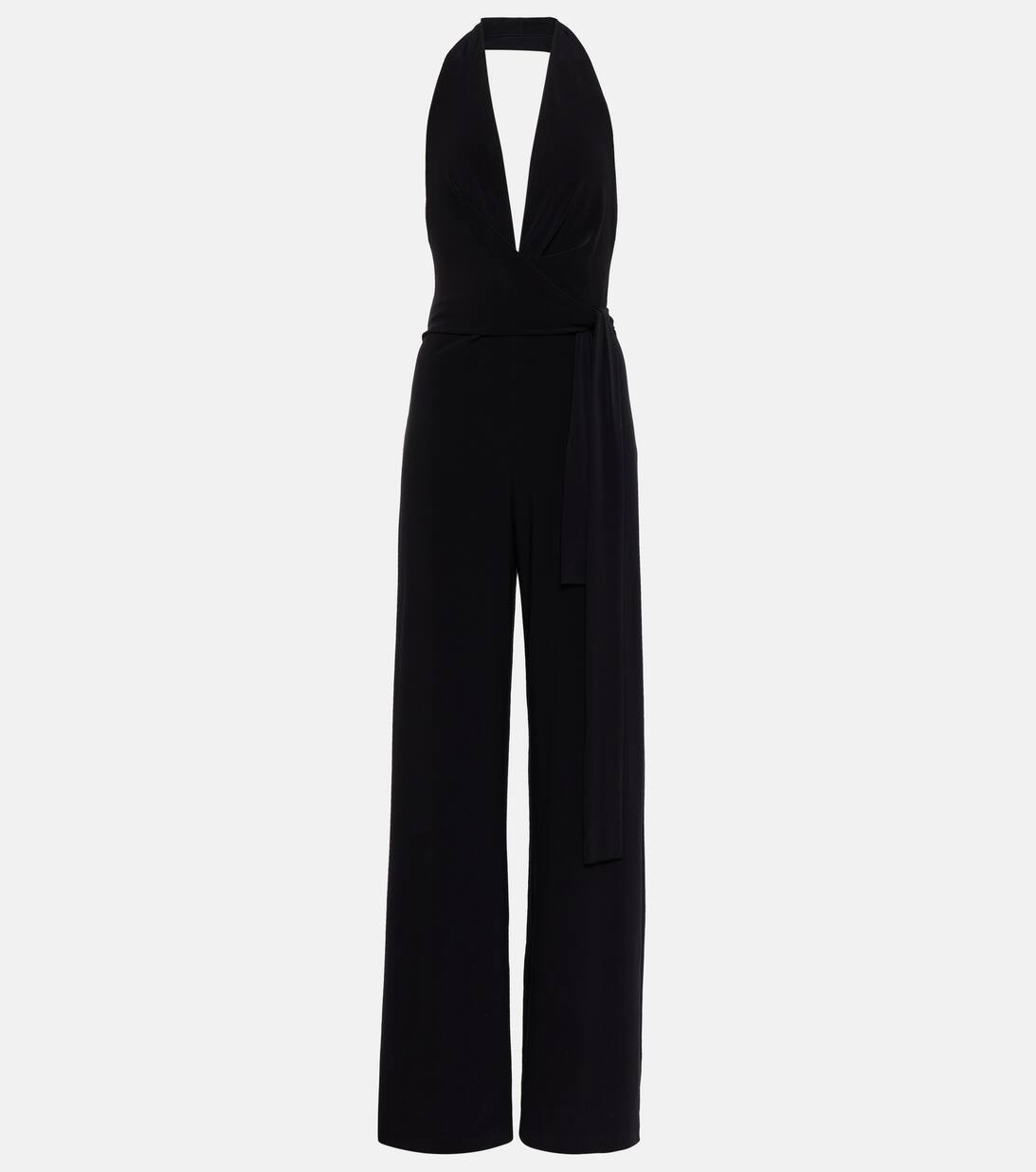 Halterneck jersey jumpsuit | Mytheresa (UK)
