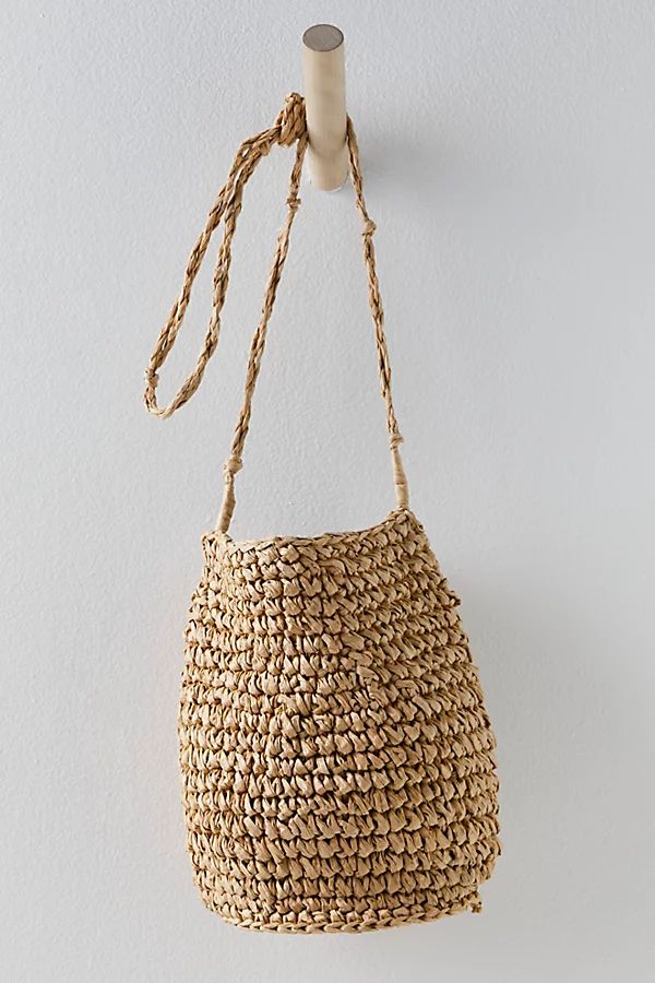 Easy Spirit Straw Crossbody Bag by FP Collection at Free People, Natural, One Size | Free People (Global - UK&FR Excluded)