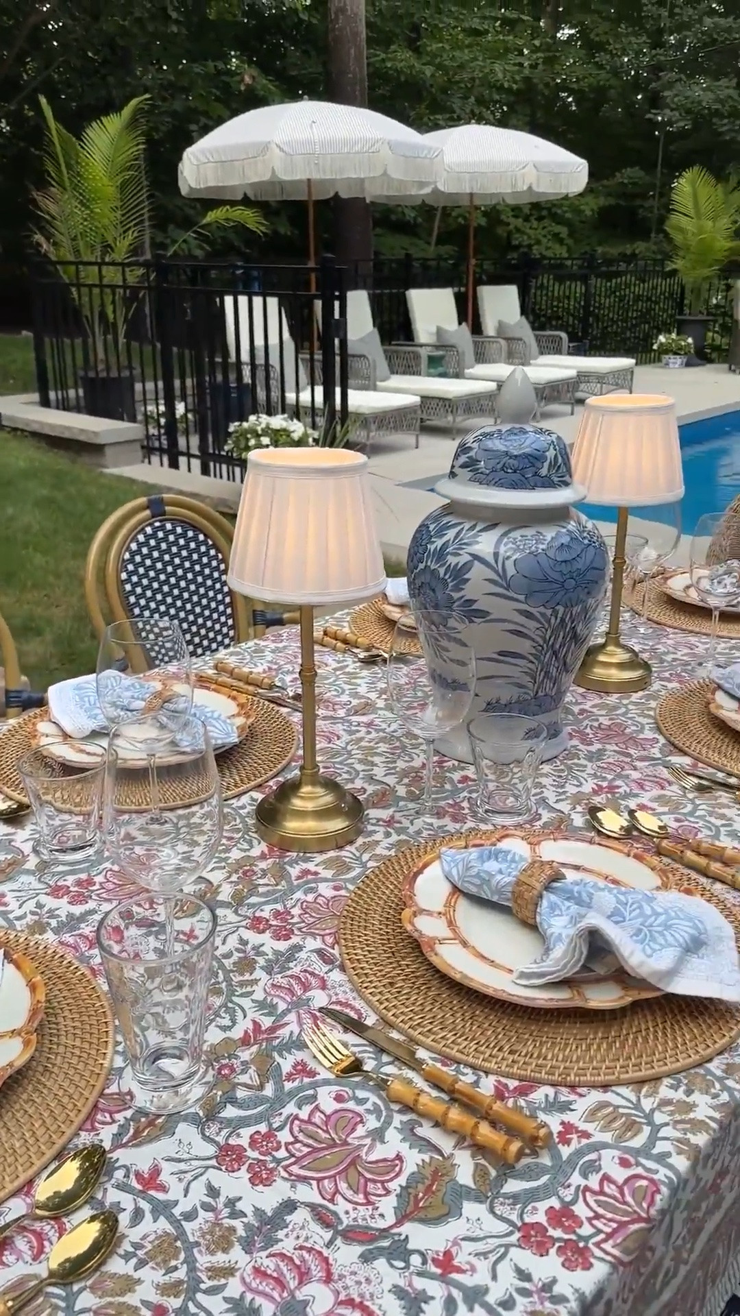 From last year!! Simple, chic, layered outdoor tablescape! Perfect for hosting! 

Spring outdoor, spring patio, summer patio, outdoor entertaining, spring finds

#LTKSeasonal #LTKHome