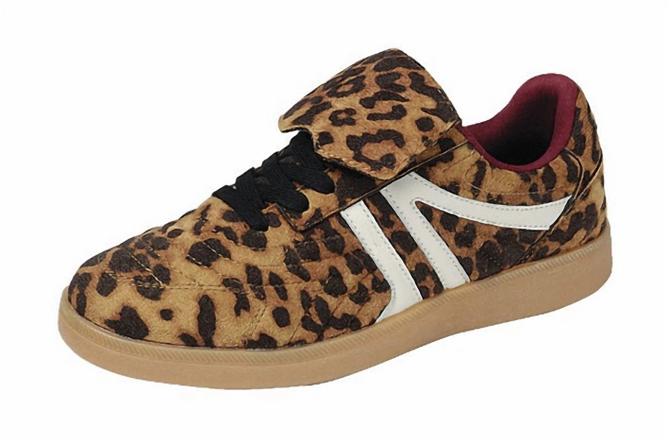 Women's Modern-30 Style Sneaker With Tongue Flap In Leopard | Shop Simon