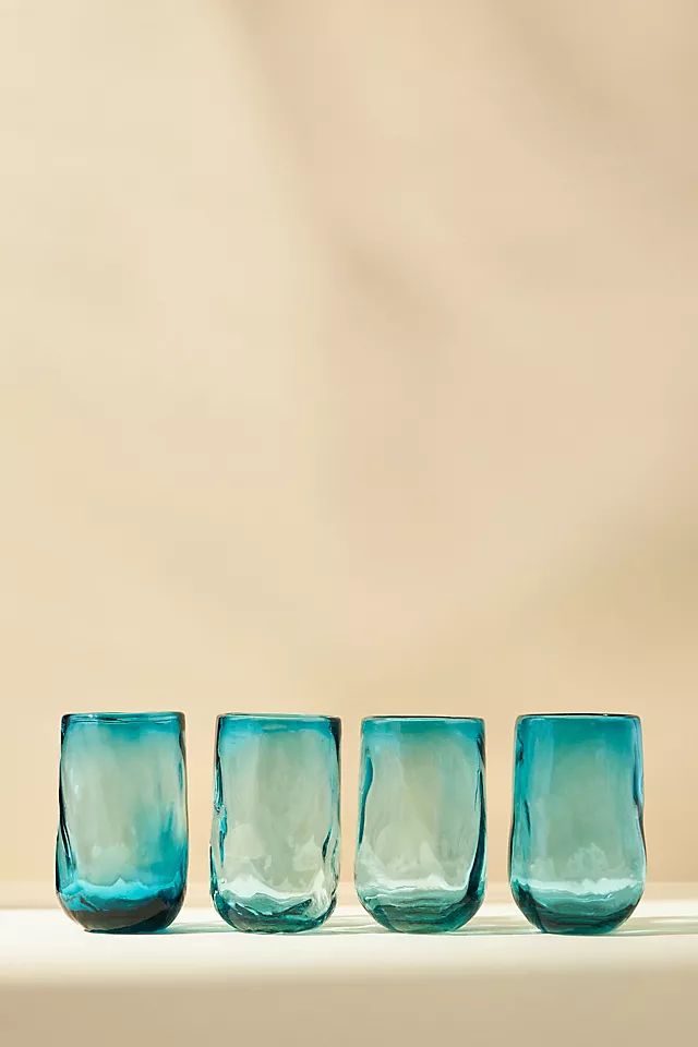 Recycled Aviva Highball Glasses, Set of 4 | Anthropologie (US)