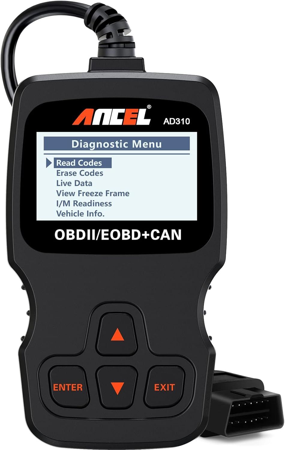 ANCEL AD310 Classic Enhanced Universal OBD II Scanner Car Engine Fault Code Reader CAN Diagnostic... | Amazon (US)
