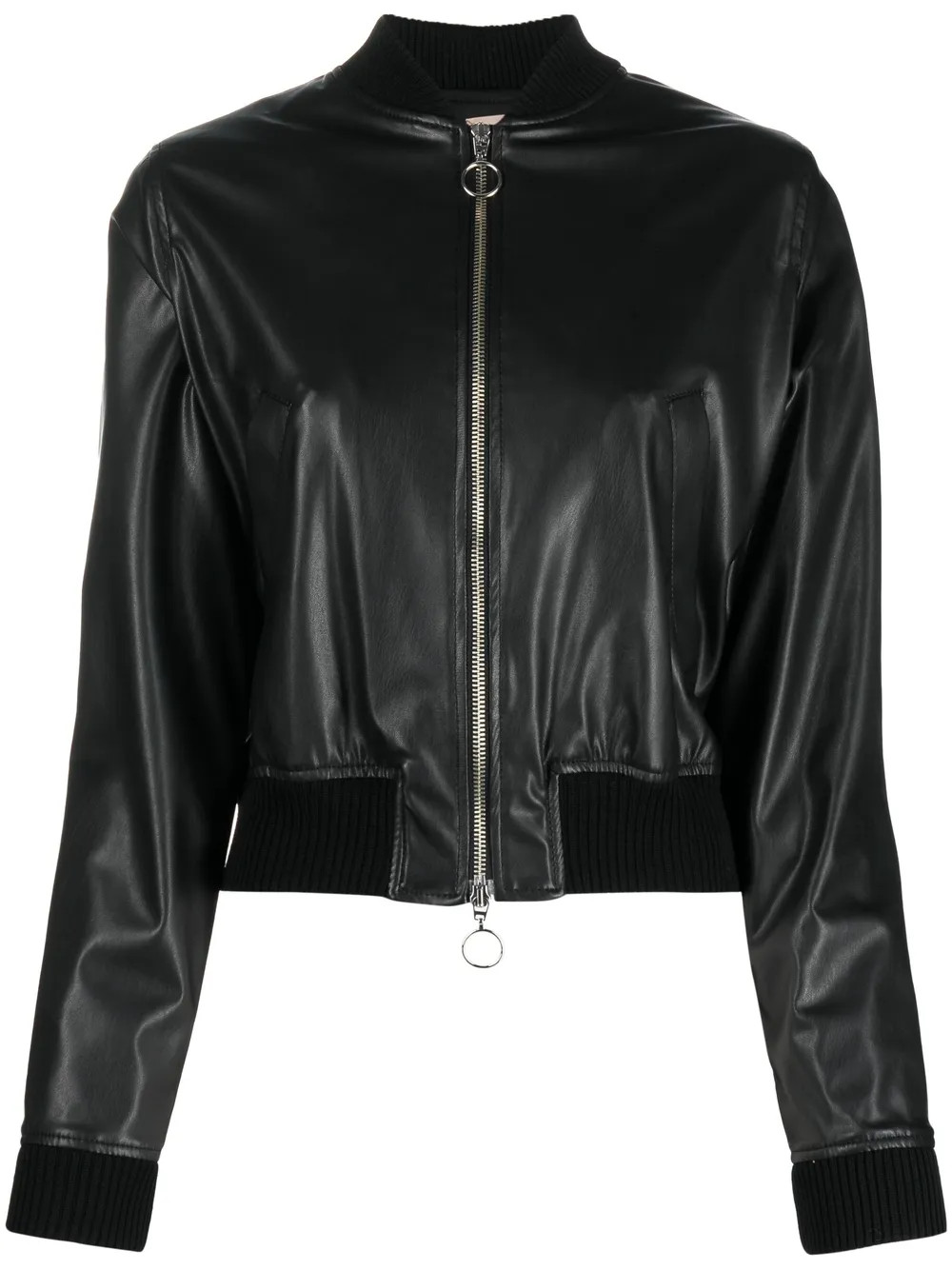 veste bomber en cuir artificiel | Farfetch Global