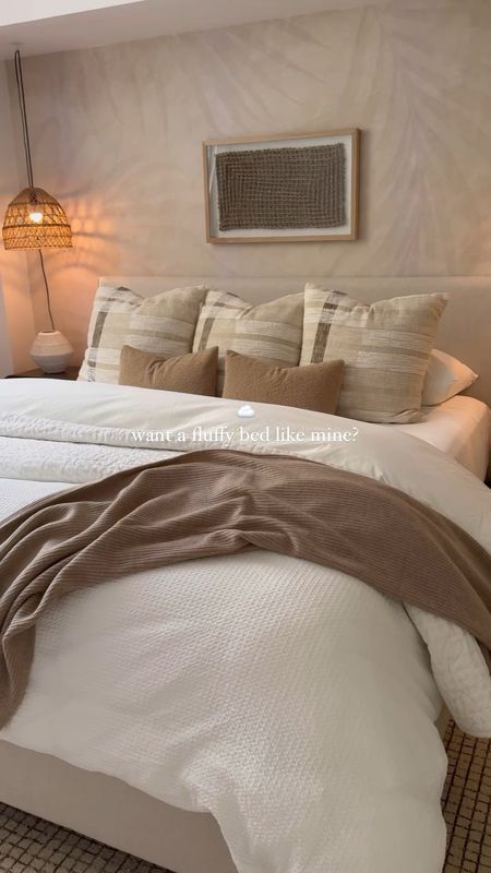 my bedding favorites! I linked the exact items on my bed in this video and also other favorites I own and love! 

sheets, comforter, duvet cover, sleeping pillows, throw pillows, quilt, throw blanket , rug, nightstand, mirror, neutral bedroom, bedroom decor, bedding 

#LTKVideo #LTKhome