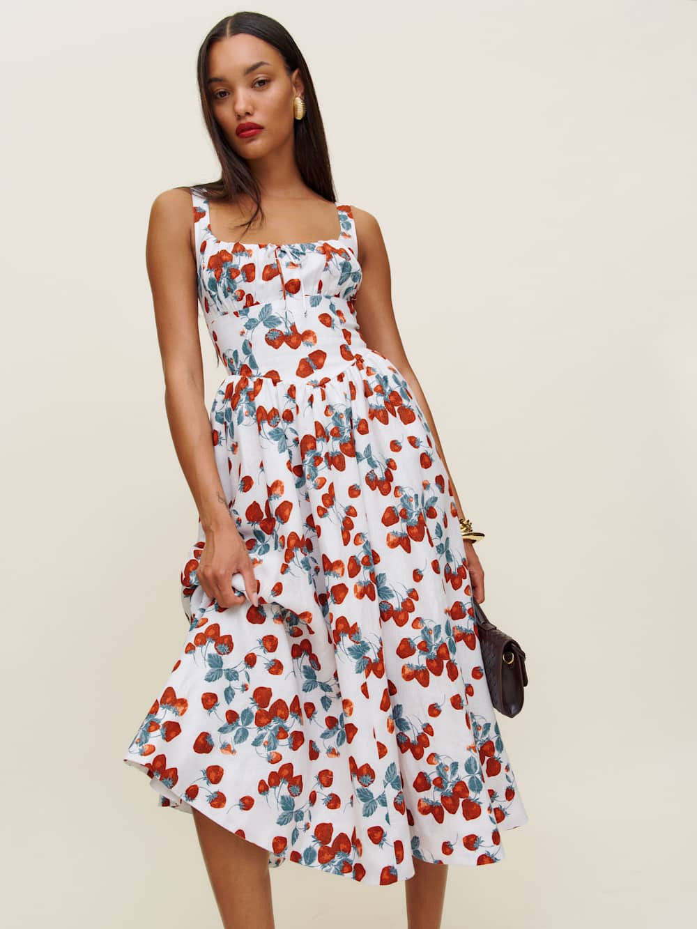 Balia Linen Dress | Reformation (Global)